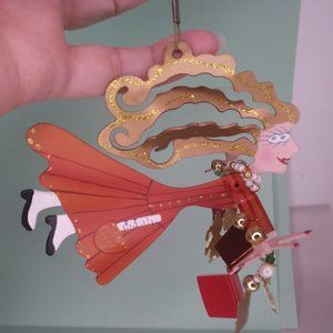 Rossi Fanciful Flights Teacher metal Ornament